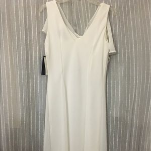 Beautiful white gown